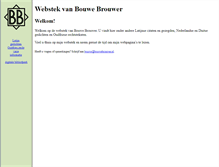 Tablet Screenshot of bouwebrouwer.nl